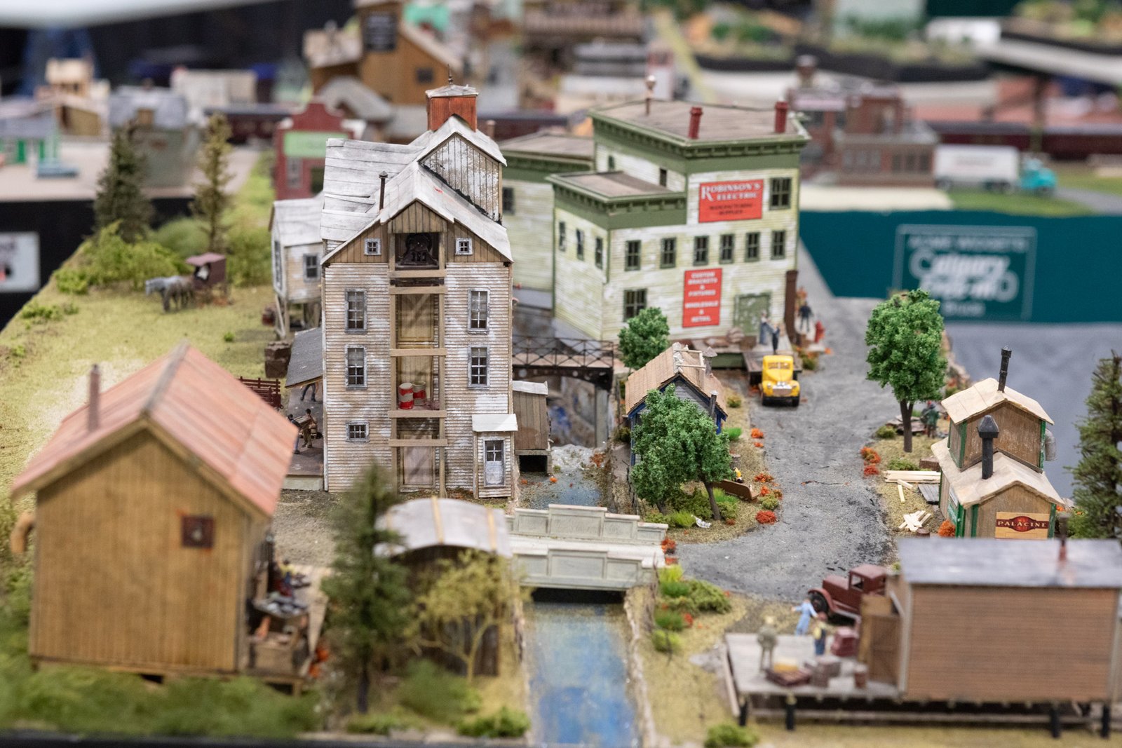 Model railway display at Railfest Regina